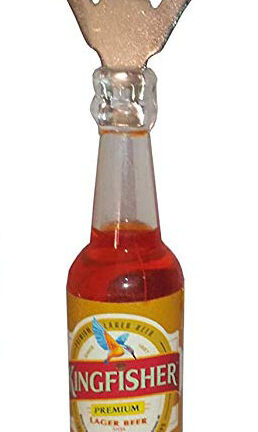 Kingfisher Bottle Shape Fridge Magnet Bottle Opener