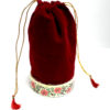 Velvet Paper Mache Pouch - Image 2
