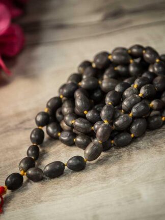 Original 108 Lotus Seeds Kamal Gatta Mala for Japa, Laxmi Pooja and Wearing