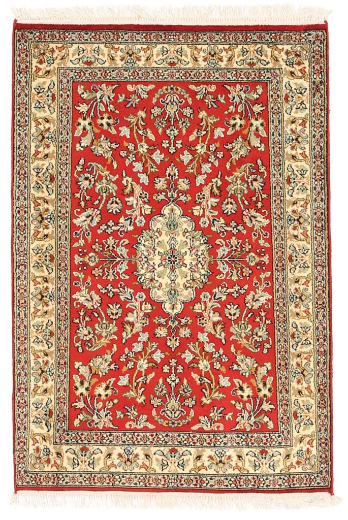 Kashmir Floral design Silk Carpet