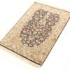 Kashmir Floral design Silk Carpet - Image 3