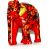 Hand Made Kashmiri Paper Mache Multicolor Elephant