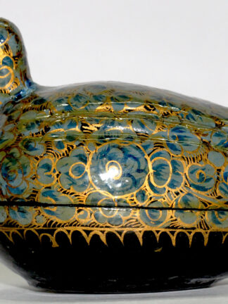 Kashmiri  Paper Mache Decorative Box - Duck Shape