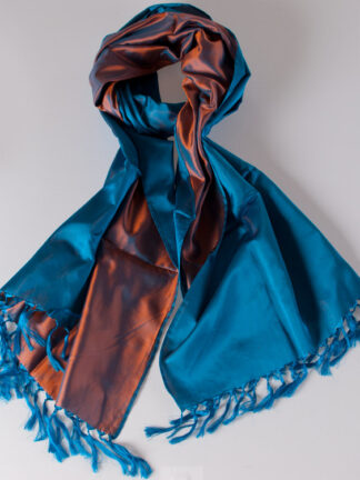 Reversible  Pure Silk Scarf