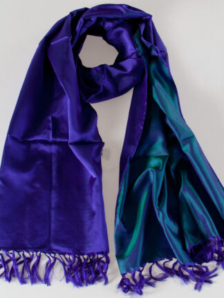 Reversible Silk Scarf
