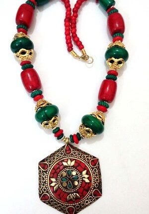 Designer Costume Tribal Necklace