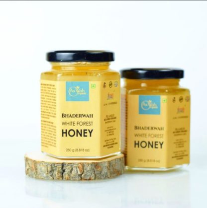 Organic Bhaderwah White Forest Honey, Creamy,100 % Pure, Unfiltered, Natural 250g - Image 5