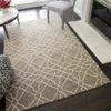 WOOL MULTIPURPOSE CLASSIC STYLISH HAND TUFTED CARPET FOR HOME, LIVING ROOM, HALL ROOM, AND BEDROOM (SIZE: 5×8 FEET) - Image 2