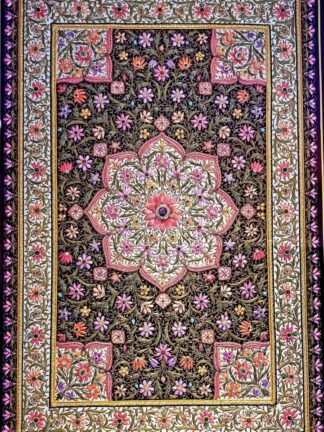 zari silk carpet