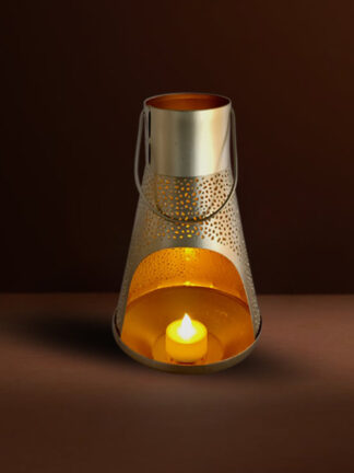 Tea Light Candle Holder / Votive Set(Set of 2) Chimney Shape