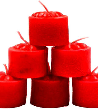 Decorative Designer Strawberry Scented Candles for Diwali