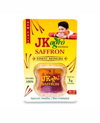 JK Agro Pure Kashmiri Saffron 1 GM | Mongra A1