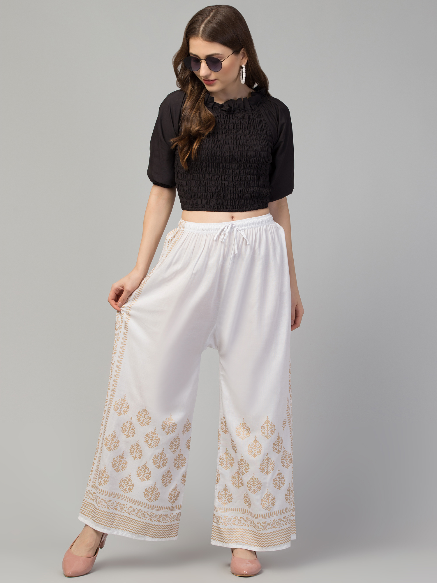 Latest Palazzo Pants and Trousers For Women 2014