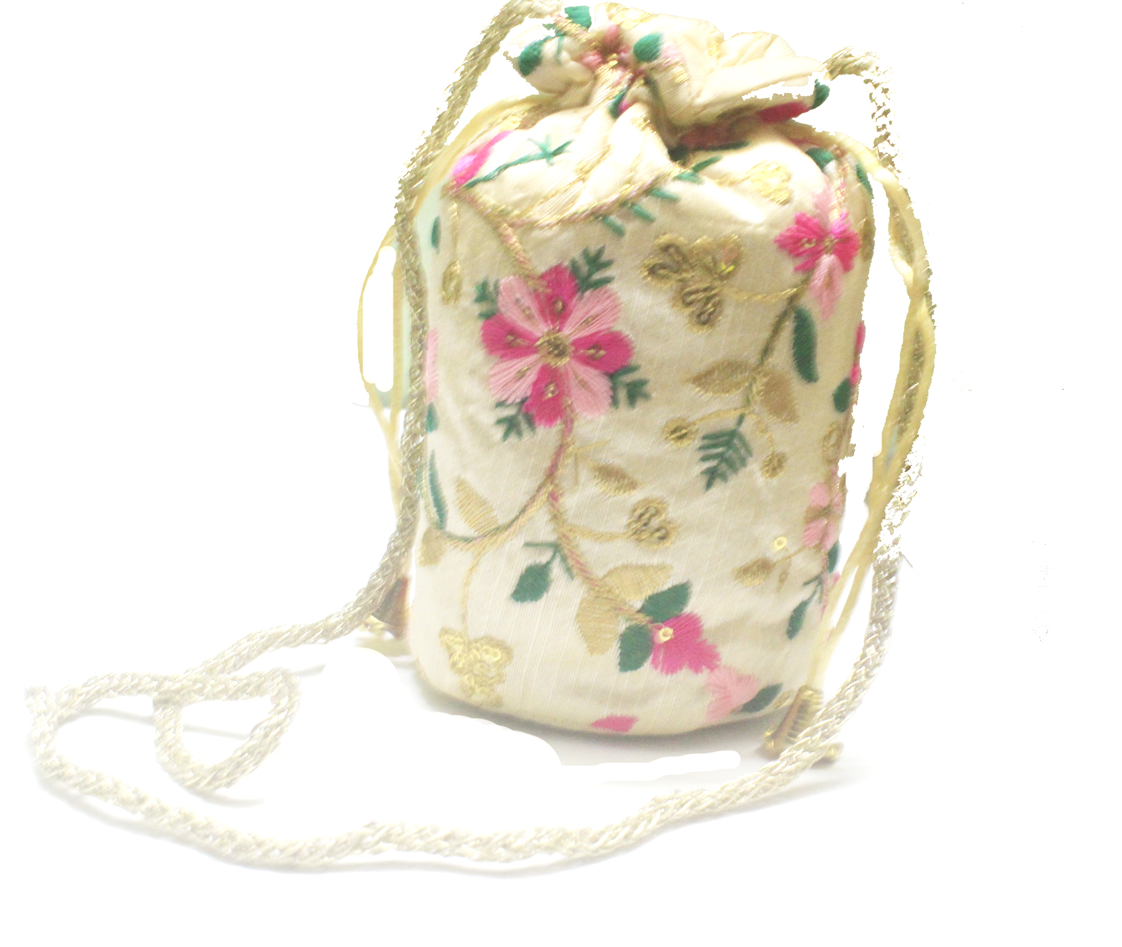 La Shams Embroidered Woman's Potli Bag |