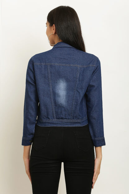 Dk Blue Denim Jacket-