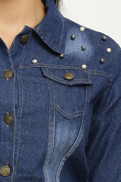 Dk Blue Denim Jacket-