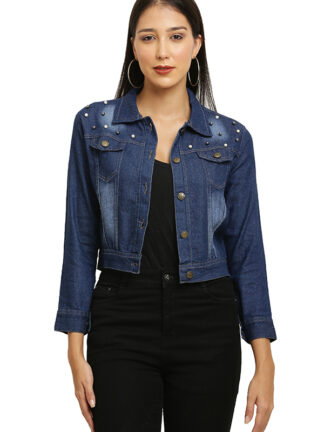 Dk Blue Denim Jacket-